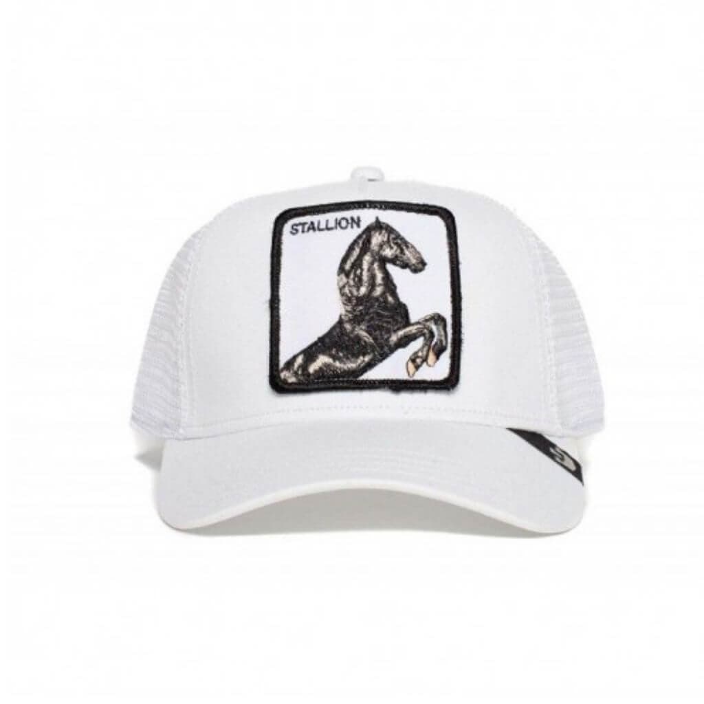 גורין ברוס Goorin Bros כובע מצחייה Stallion White.