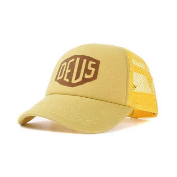דאוס כובע מצחייה צהוב Deus Sunny Gold Cap.