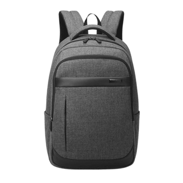 Aoking תיק גב אופנתי למחשב 15.6" בצבע אפור.