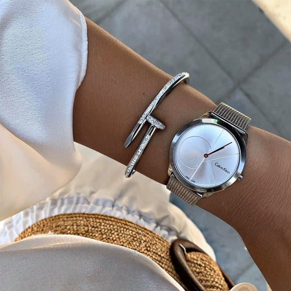 שעון יד אנלוגי לאישה Calvin Klein K3m2212z.