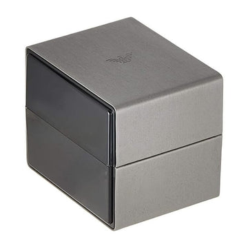 שעון ארמני אנלוגי לגבר קרמי שחור Emporio Armani AR1452.