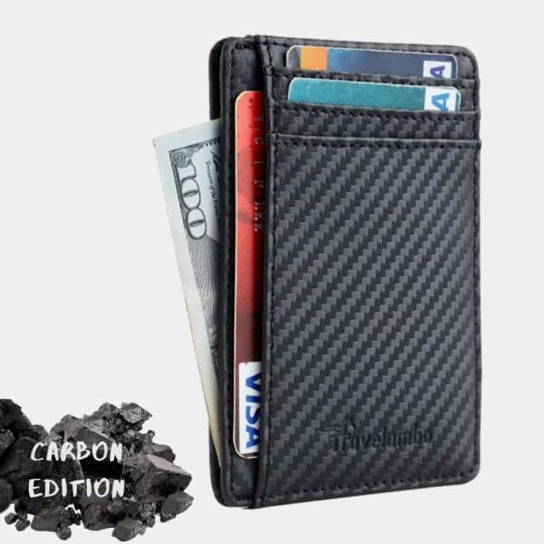 Lambo Slim Carbon Wallet RFID.
