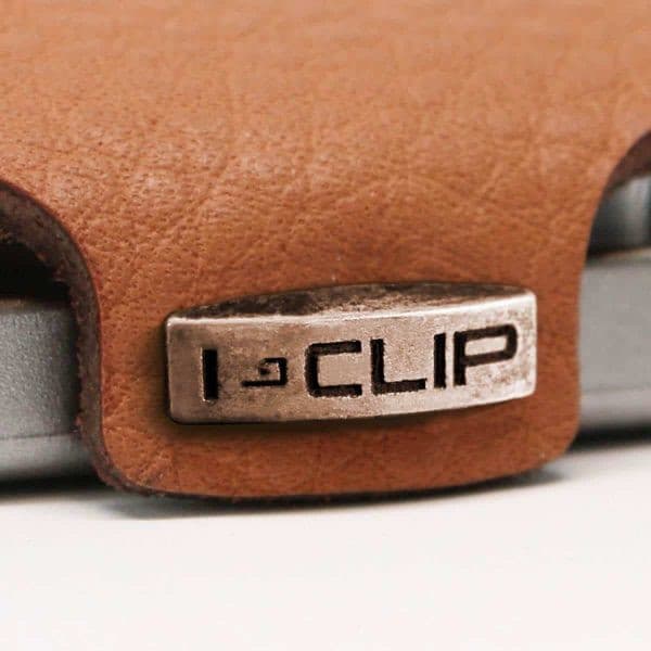I-CLIP דגם 'Pilot' חום אגוז.