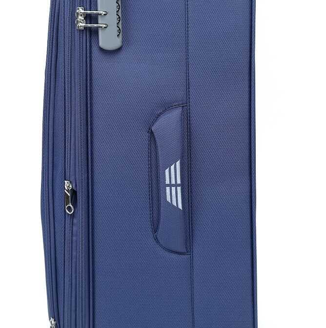 סט 3 מזוודות איכותיות Trooper Fuji צבע אפור.