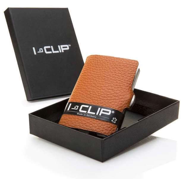I-CLIP דגם 'Pilot' חום אגוז.