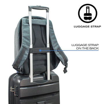 Bobby Compact Limited Edition תיק נגד גניבות עם תא לפטופ 14" צבאי.