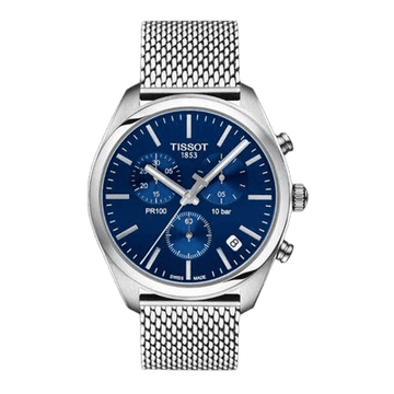 שעון טיסו לגבר כסוף Tissot T101.417.11.041.00.