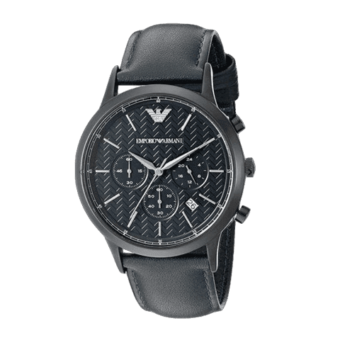 שעון יד ארמני רצועת עור לגבר Emporio Armani AR2481.