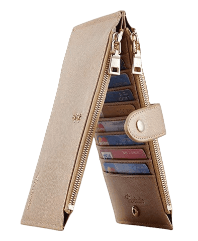 Lambo Chelsea Multi Card Case Champagne.