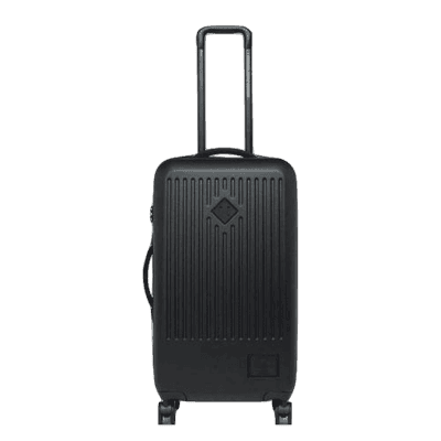 Herschel Trade Medium BLACK מזוודה בינונית קשיחה.