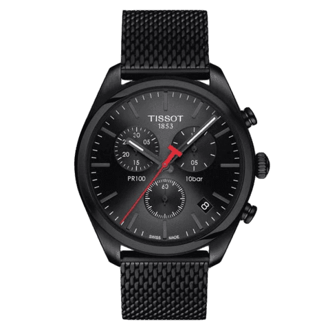 שעון טיסו אלגנטי לגבר צבע שחור Tissot T101.417.33.051.00.