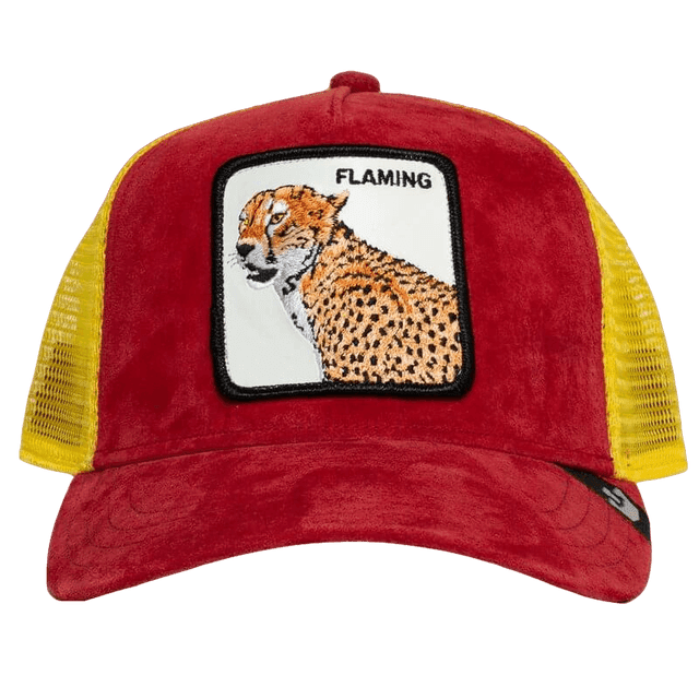 כובע גורין מצחייה Goorin Flaming - Hot Cheetah.