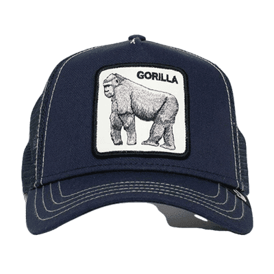 Goorin Bros כובע חיות Gorilla Blue.