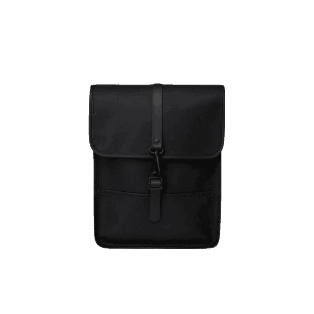 Rains Backpack Micro Black תיק גב קטן נגד גשם.